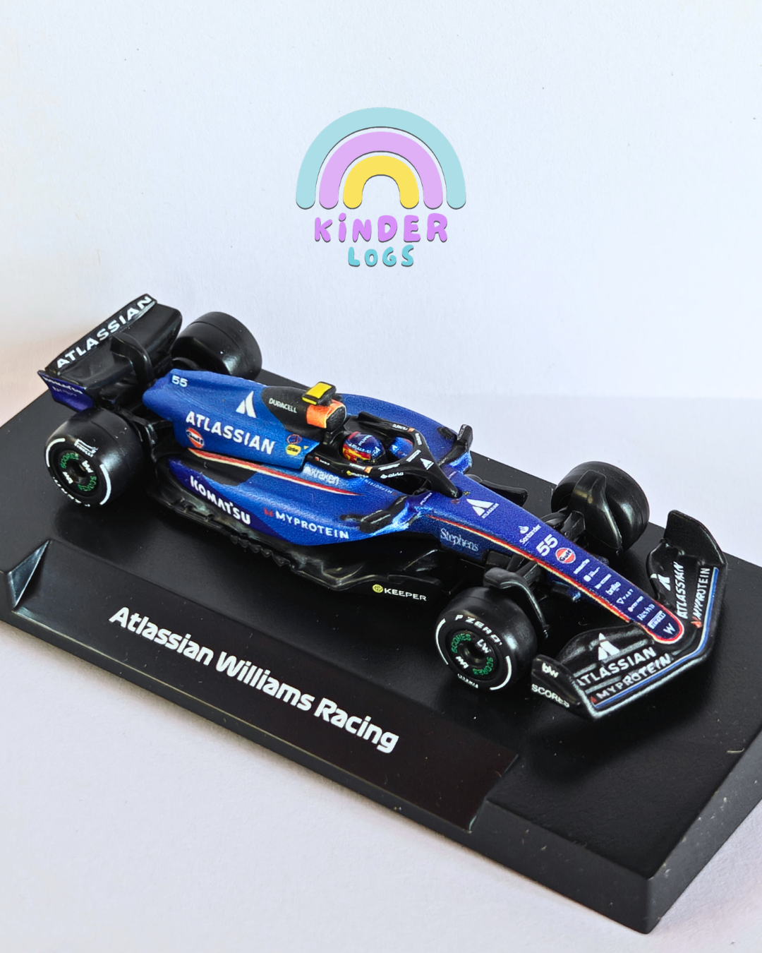 Premium Hot Wheels F1 Atlassian Williams Racing #55 (Uncarded - New)