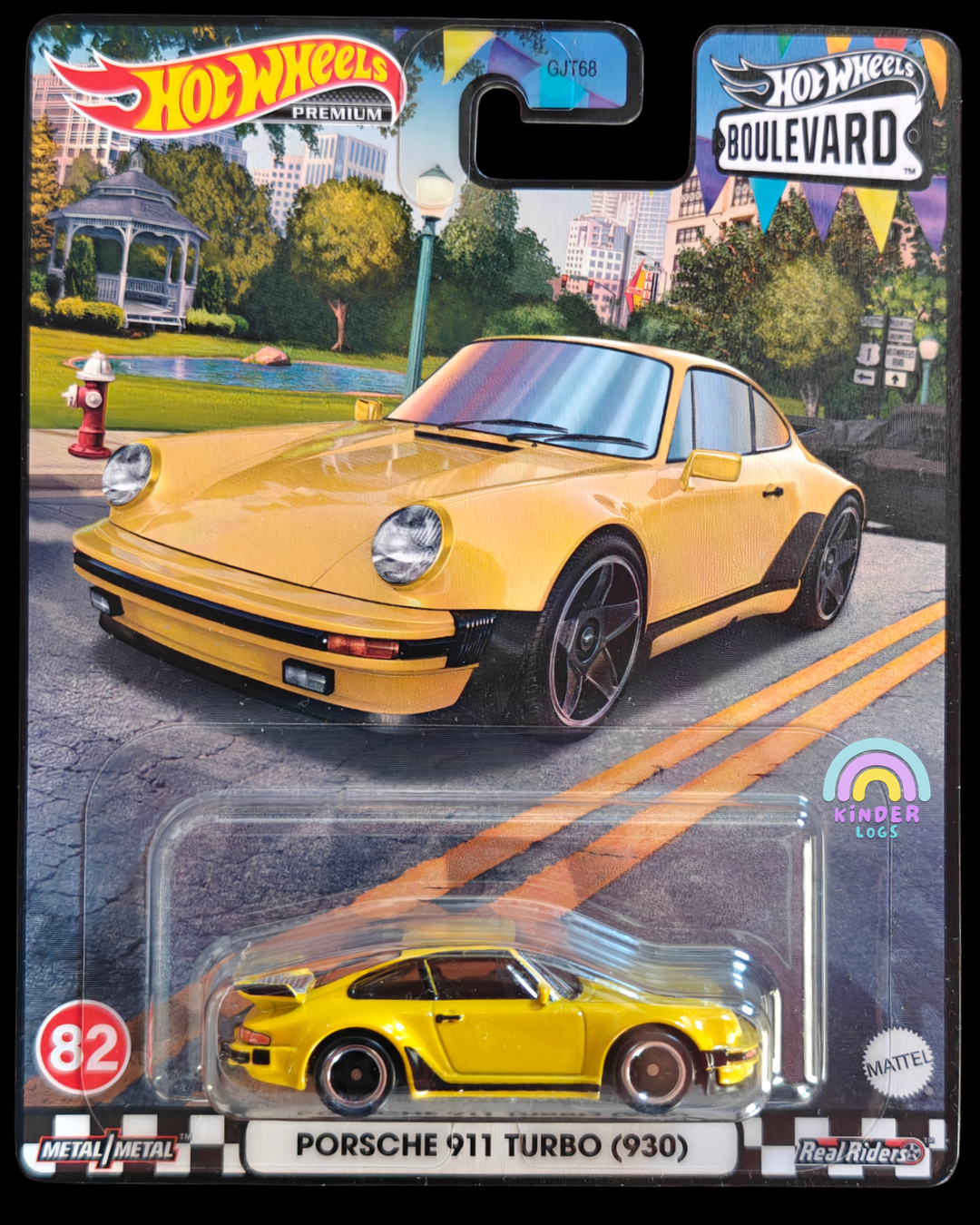 Premium Hot Wheels Porsche 911 Turbo (930) - Boulevard 82 (Imported)
