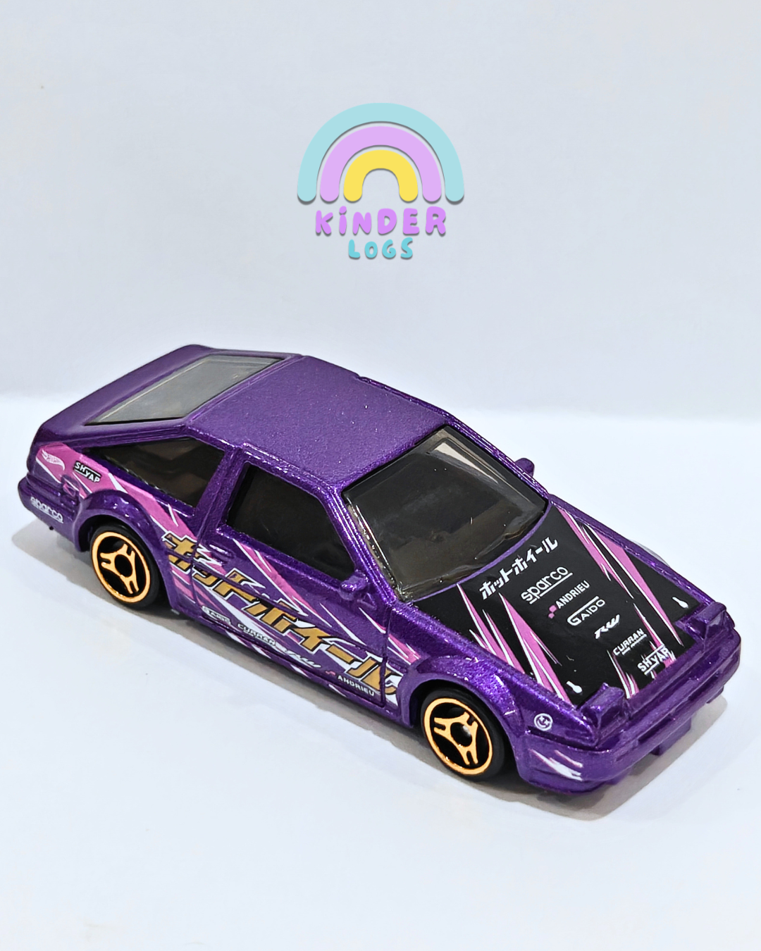 Hot Wheels Toyota AE86 Sprinter Trueno - Purple (Uncarded - New)