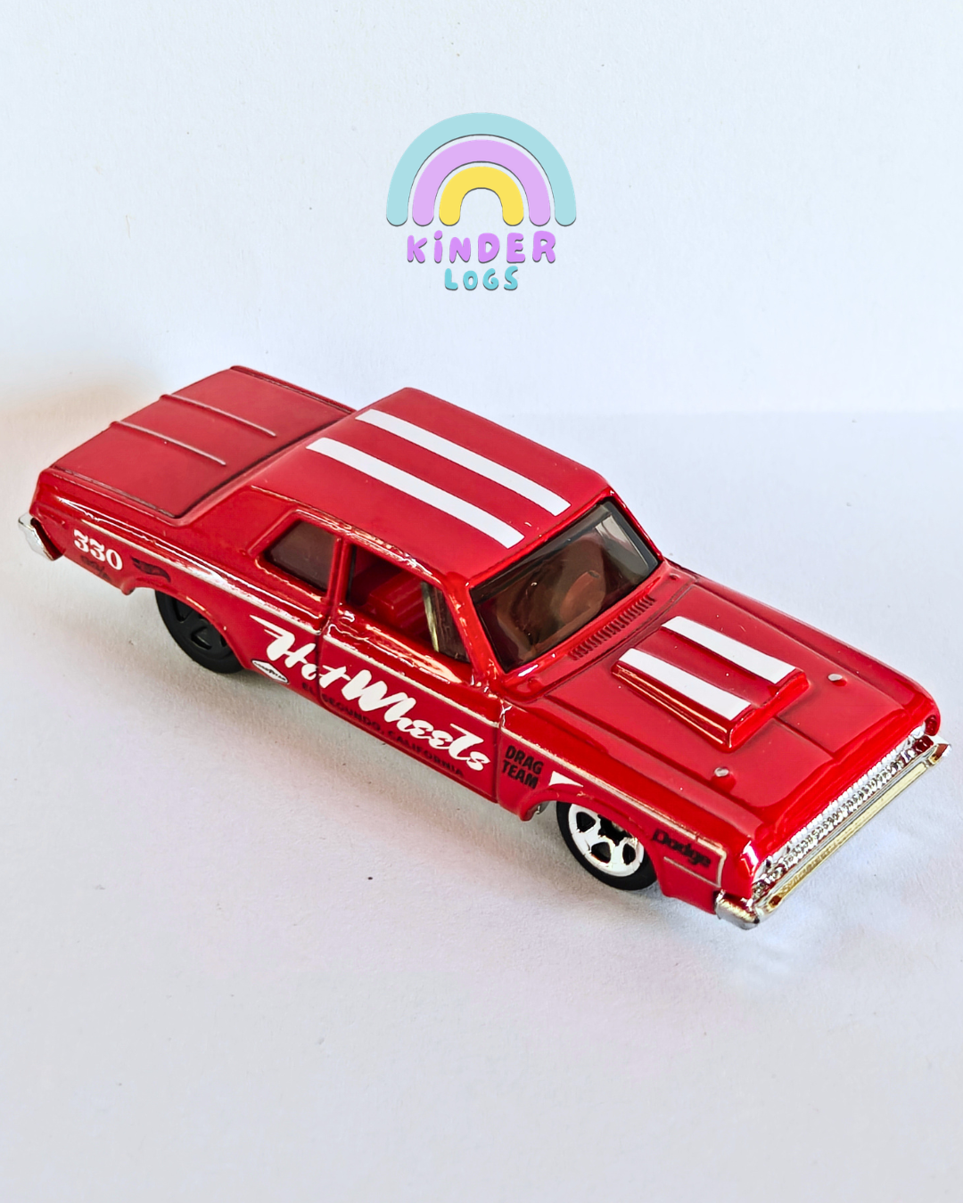 Hot Wheels 1964 Dodge 330 - Red (Uncarded - New)