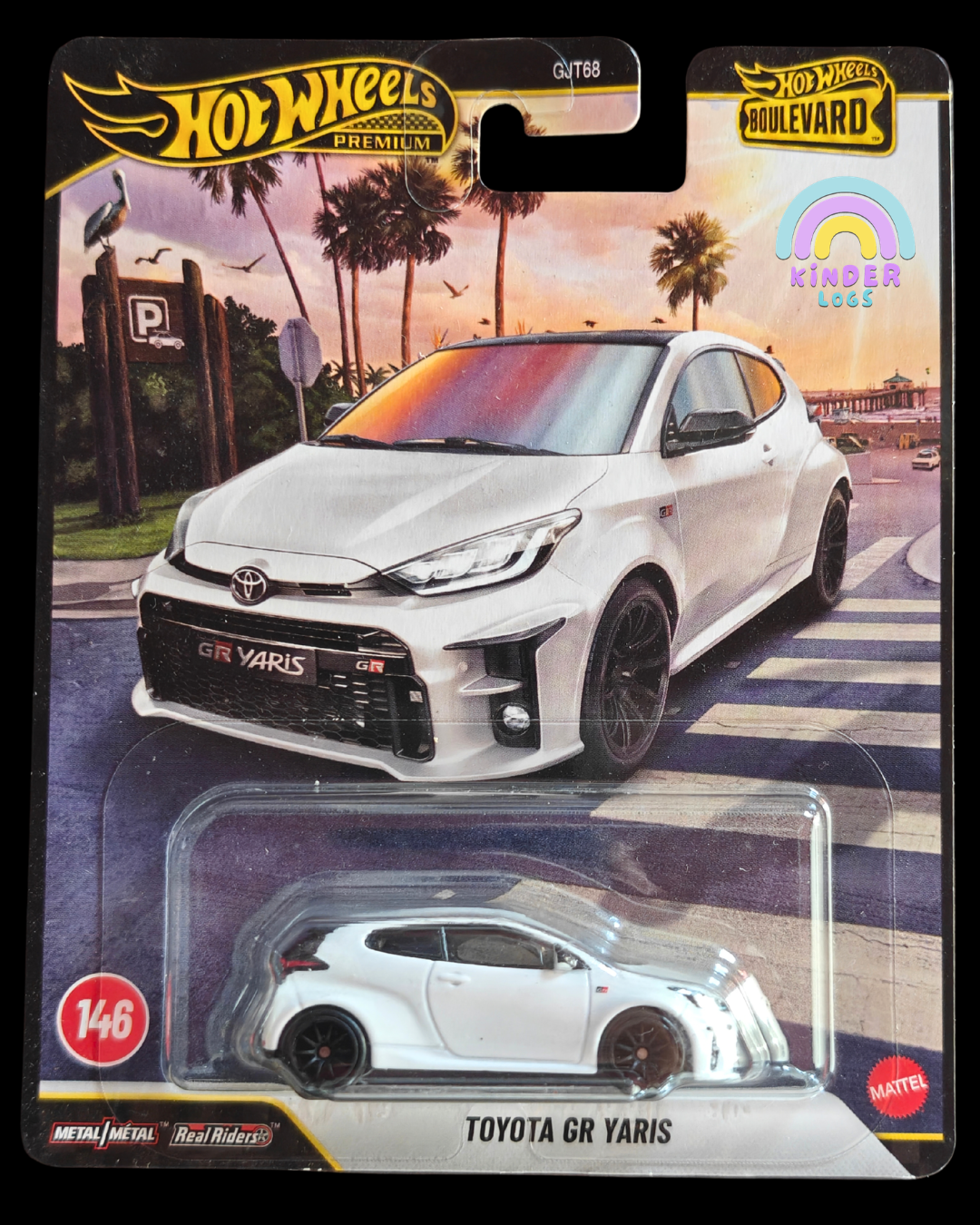 Premium Hot Wheels Toyota GR Yaris - Boulevard 146 (Imported)