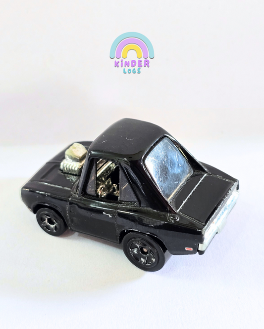 Tooned Hot Wheels 1970 Dodge Charger - Black (Used Car)