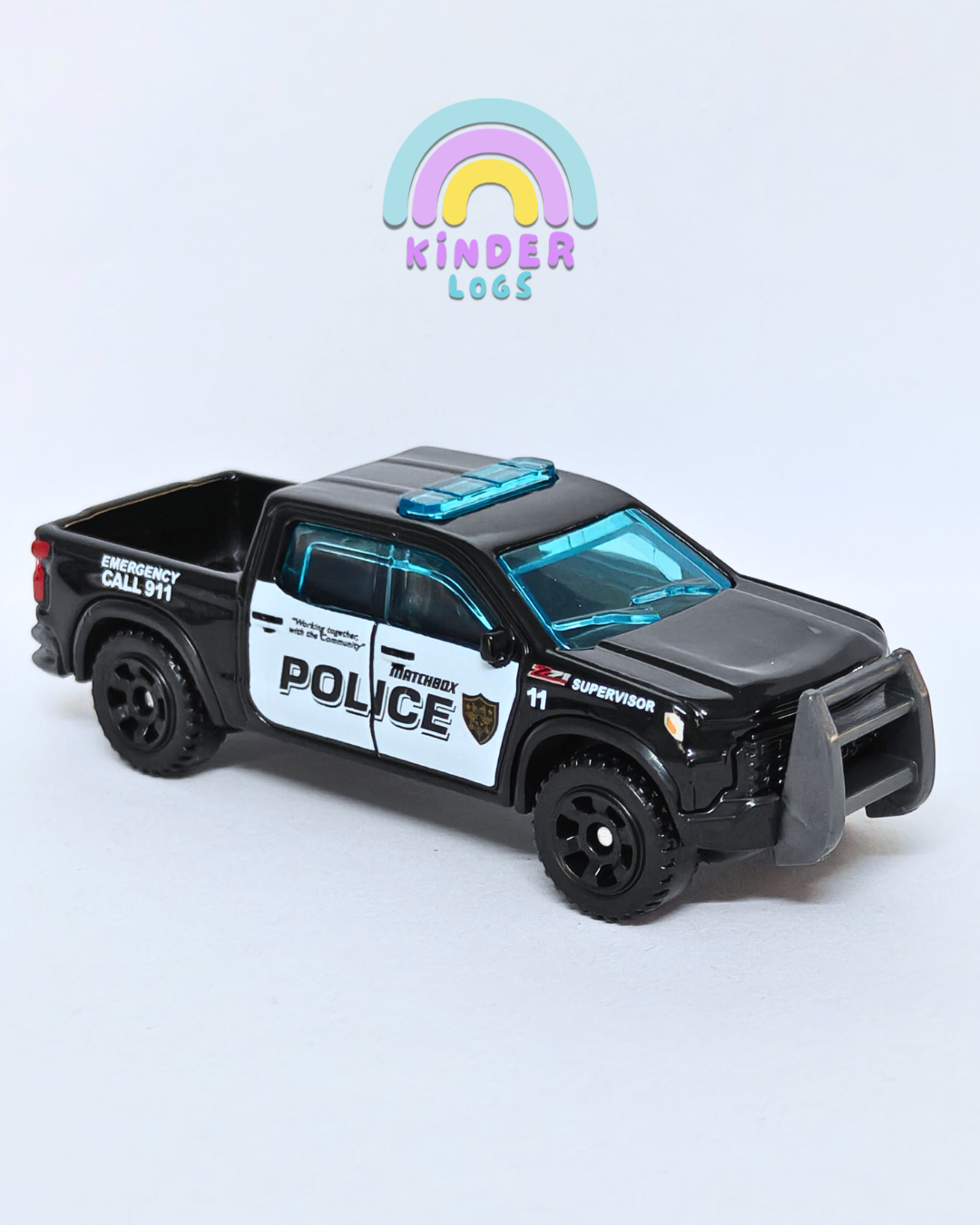 Matchbox 2024 Chevrolet Silverado PPV Truck - Black (Uncarded - New)