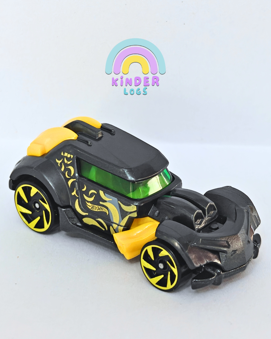 Hot Wheels Go-Realla-Fast - Black (Uncarded - New)