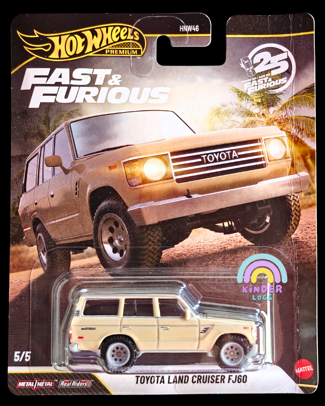 Premium Hot Wheels Toyota Land Cruiser FJ60 (Creased Card)