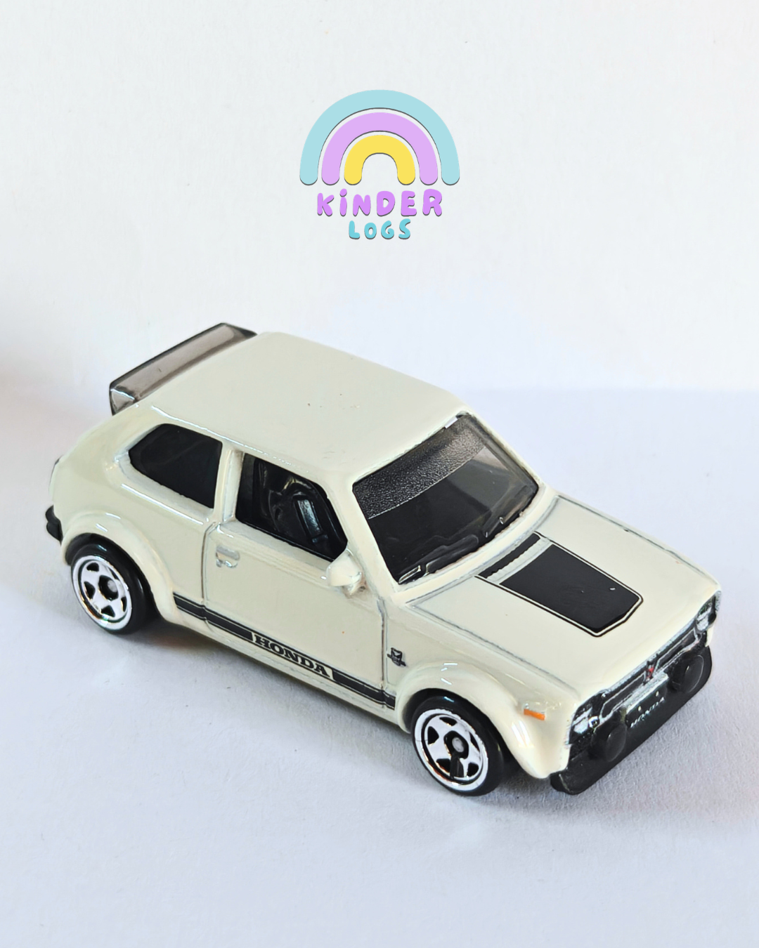 Silver Series Hot Wheels 1973 Honda Civic Custom - Cream (Uncarded - New)