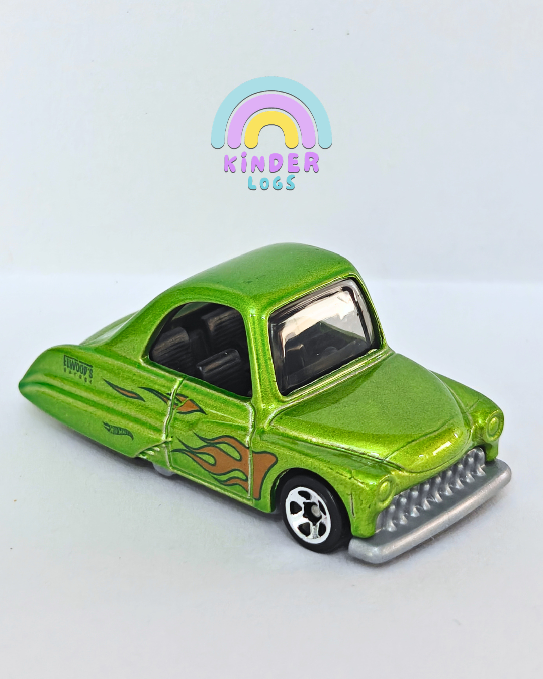 Hot Wheels Tooned Purple Passion - Green (Uncarded - New)