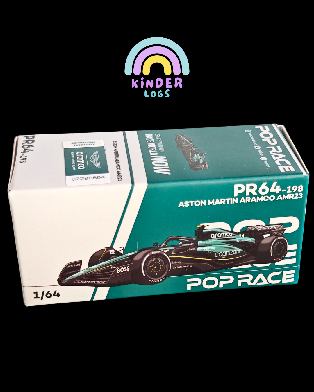 Pop Race Aston Martin ARAMCO AMR23 - PR64-198 (Open Box)