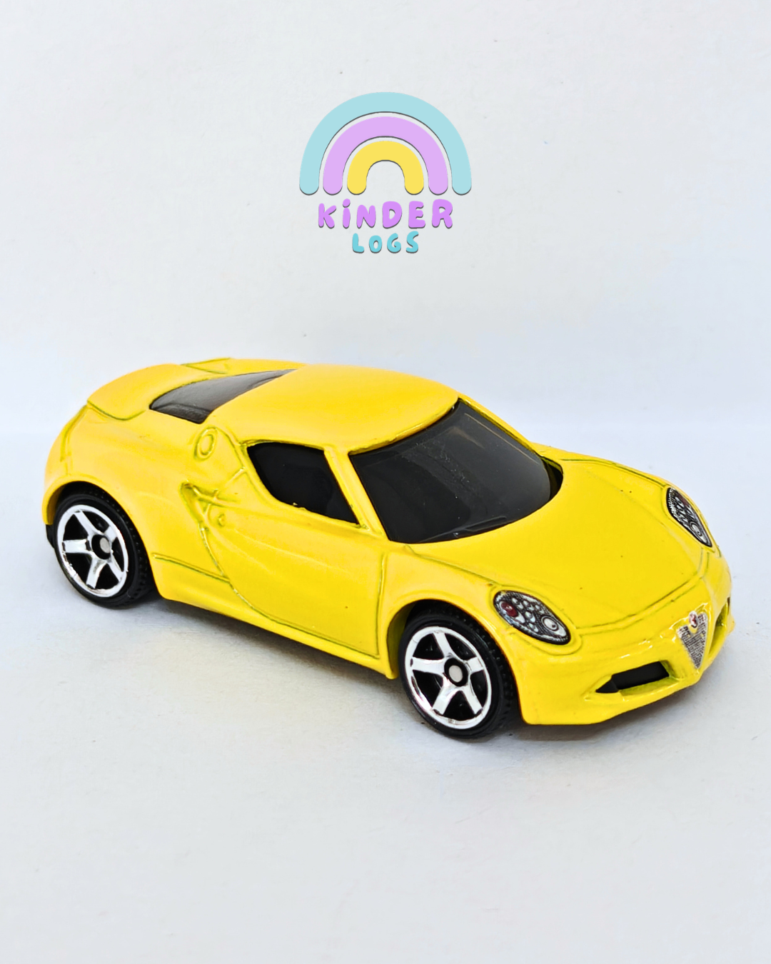 Matchbox Alfa Romeo 4C - Yellow (Uncarded - New)
