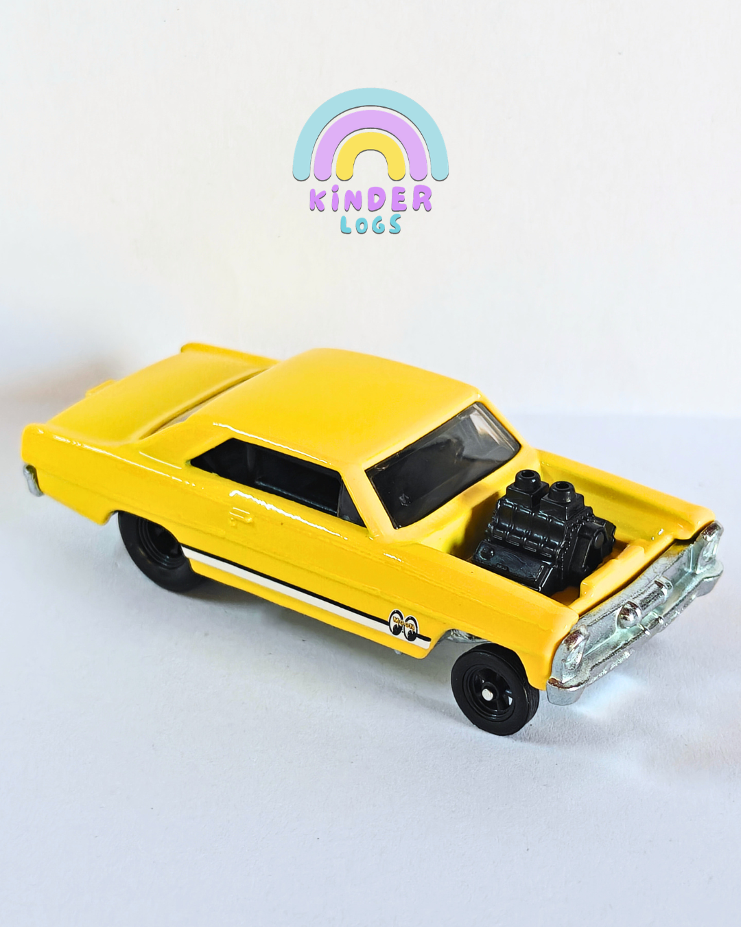 Premium Hot Wheels 1966 Chevy Super Nova - Yellow (Uncarded - New)