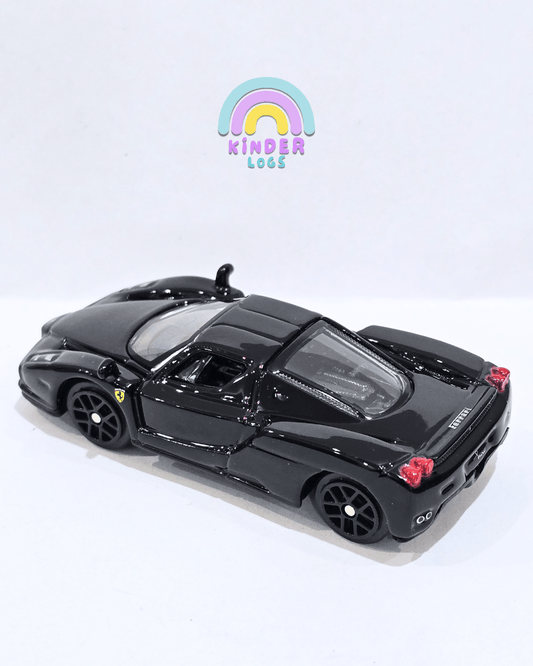 Bburago Enzo Ferrari 1/64 - Black (Uncarded With Box) - Kinder Logs