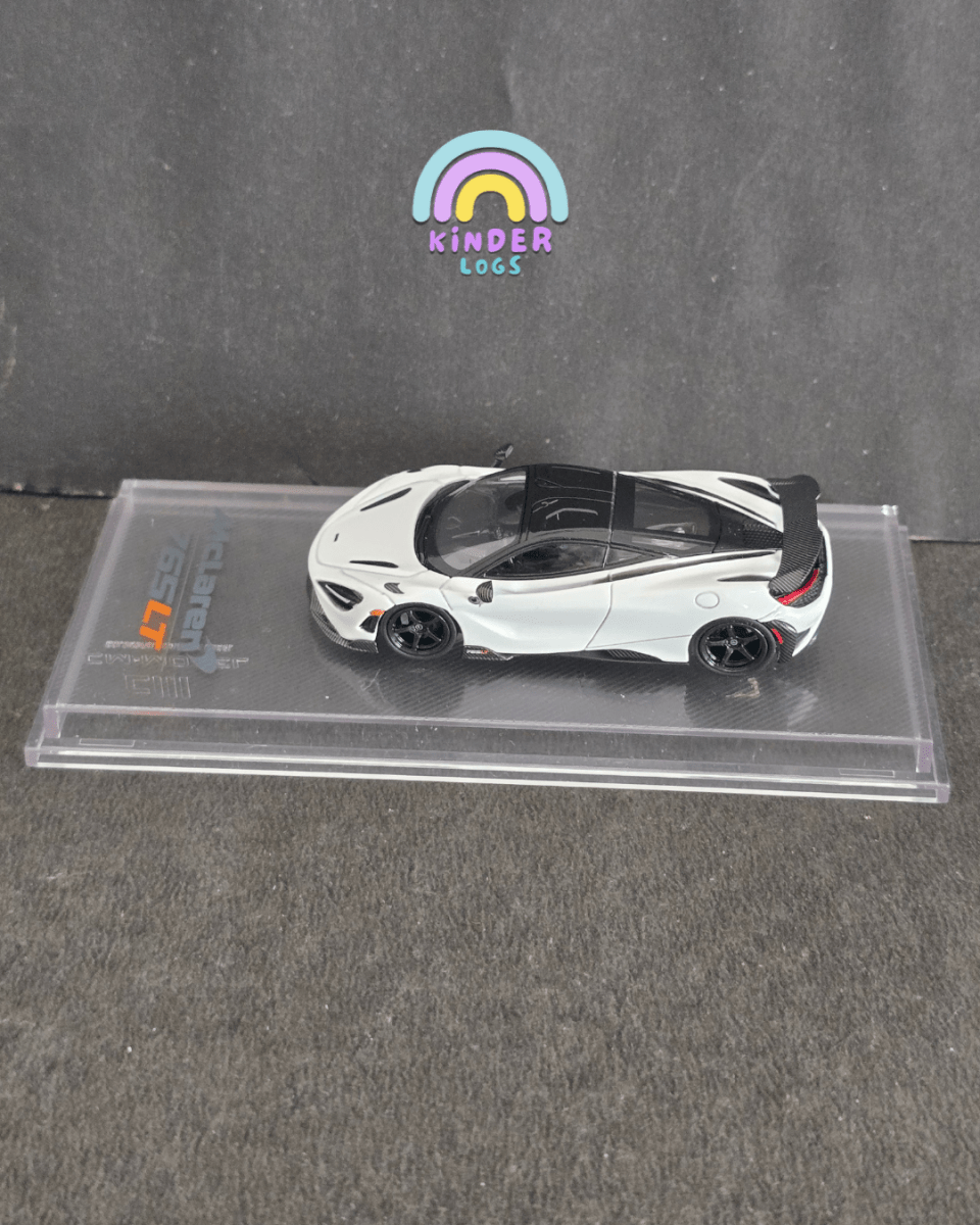CM Model McLaren 765 LT - White (Open Box) - Kinder Logs