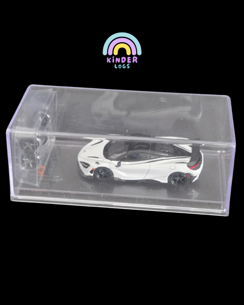 CM Model McLaren 765 LT - White (Open Box) - Kinder Logs