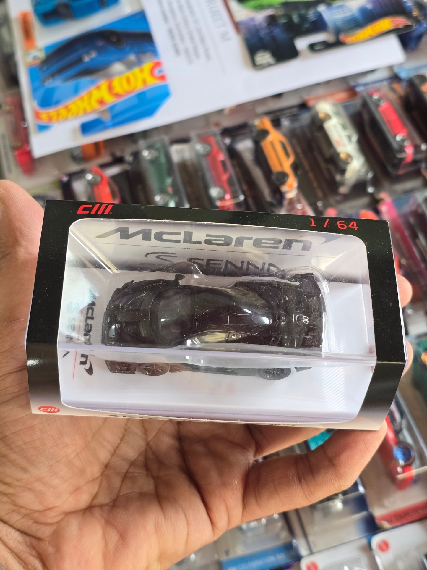 CM Model McLaren Senna GTR (Black) - Kinder Logs