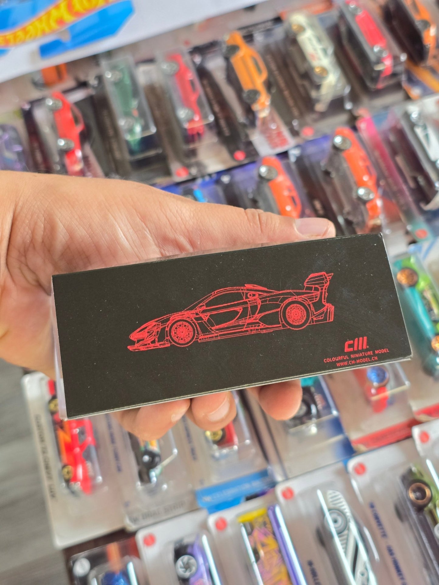 CM Model McLaren Senna GTR (Black) - Kinder Logs