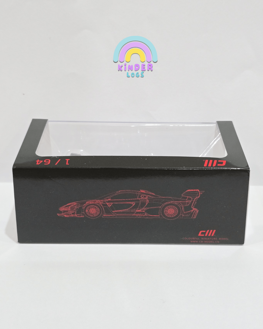 CM Model McLaren Senna GTR (Black) - Kinder Logs