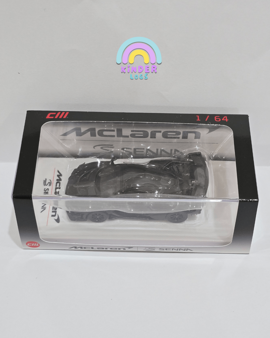 CM Model McLaren Senna GTR (Black) - Kinder Logs