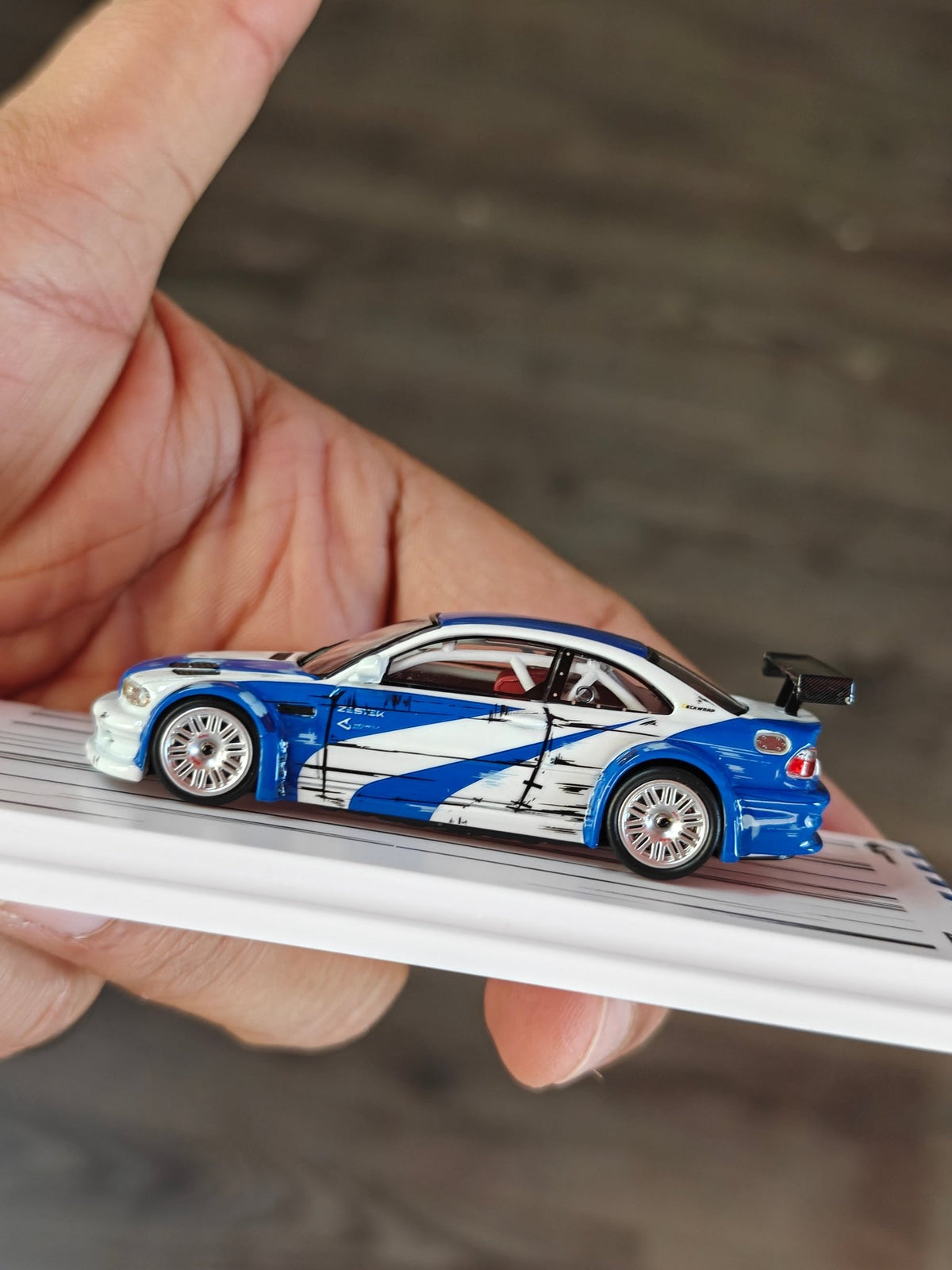 DCM BMW M3 GTR E46 NFS - TECKWRAP APAXPO ZESTEK (Open Box) - Kinder Logs