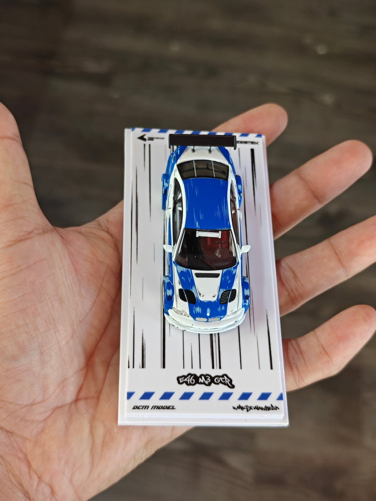 DCM BMW M3 GTR E46 NFS - TECKWRAP APAXPO ZESTEK (Open Box) - Kinder Logs