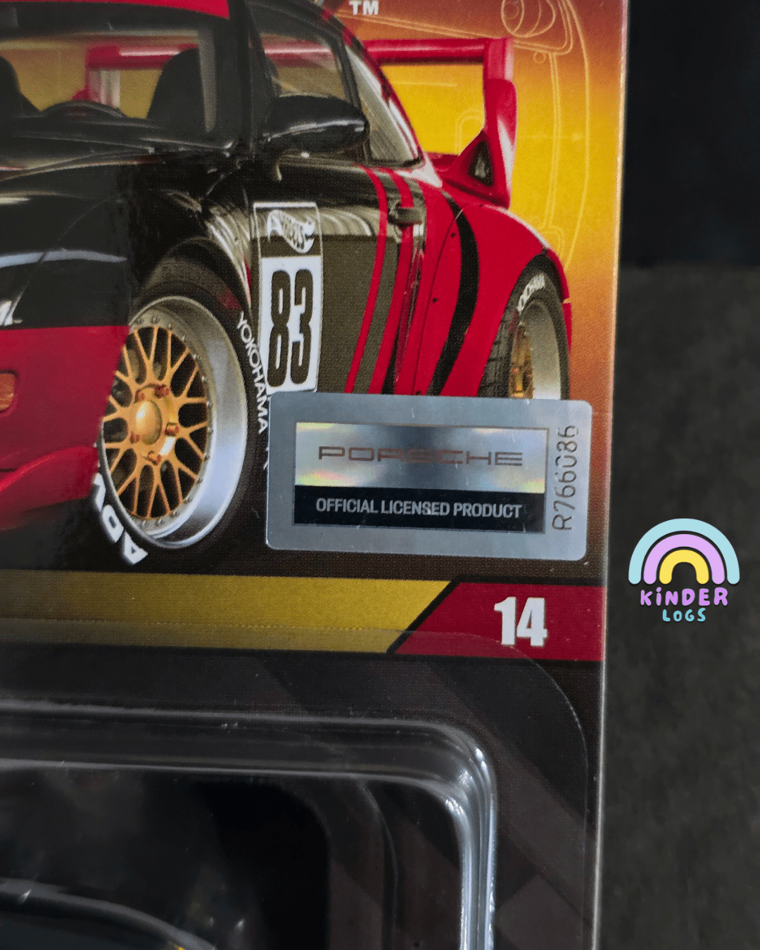 Elite64 Hot Wheels Porsche 911 GT2 EVO 993 (Imported) - Kinder Logs