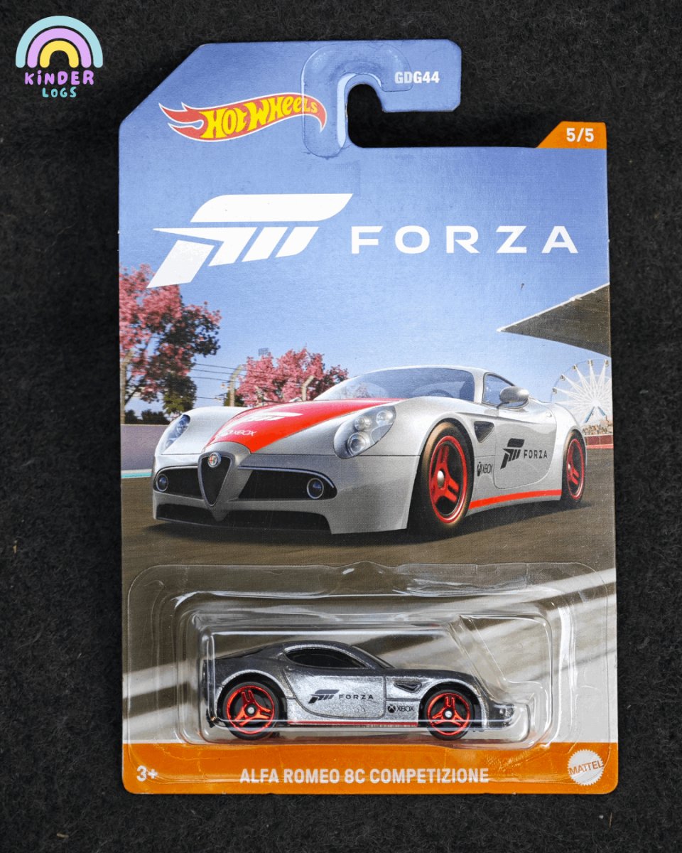 Forza Hot Wheels Alfa Romeo 8C Competizione - Kinder Logs