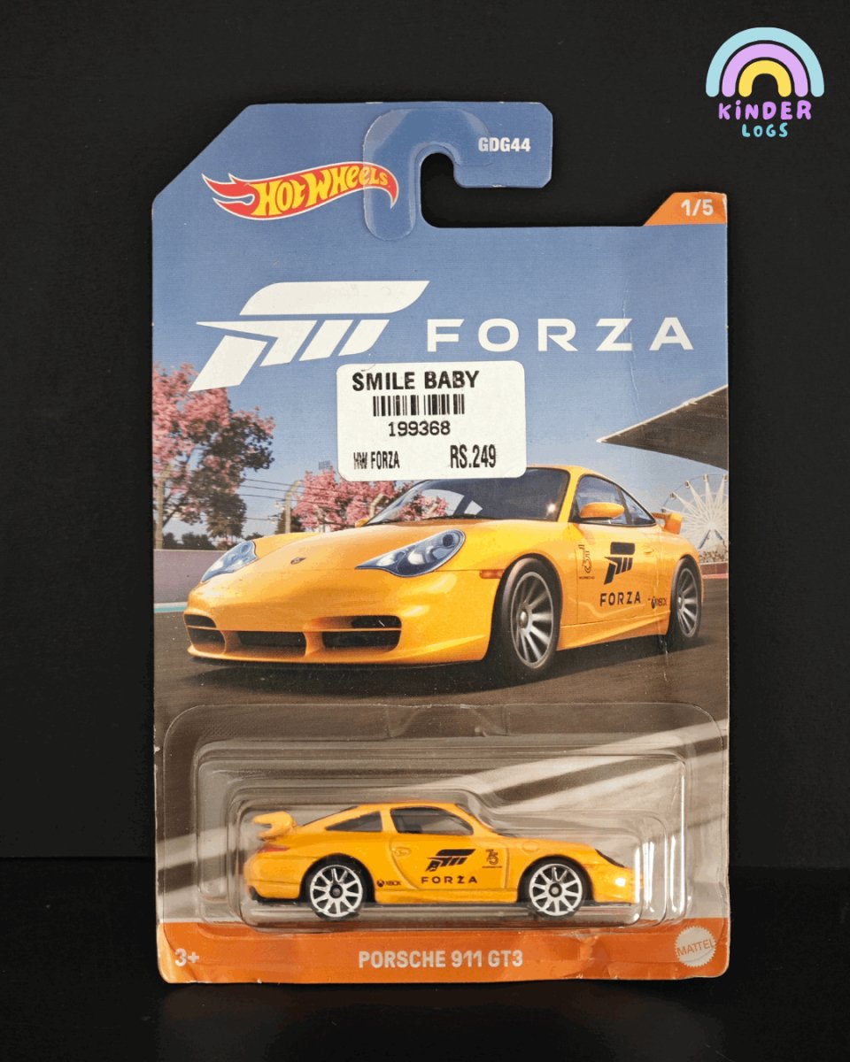 Forza Hot Wheels Porsche 911 GT3 - Kinder Logs