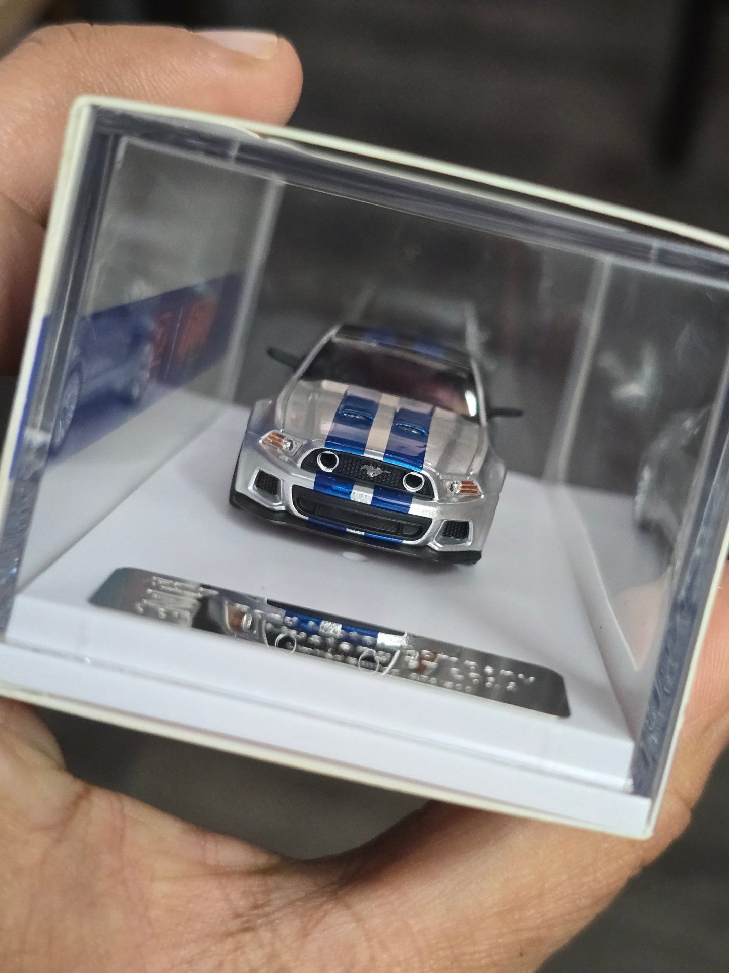 GDO Hunter x DCM 2014 Ford Mustang GT (Need For Speed Silver) - Kinder Logs