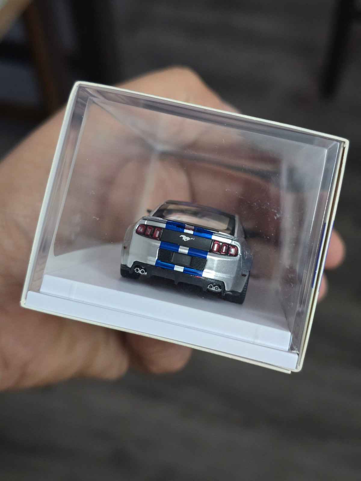 GDO Hunter x DCM 2014 Ford Mustang GT (Need For Speed Silver) - Kinder Logs