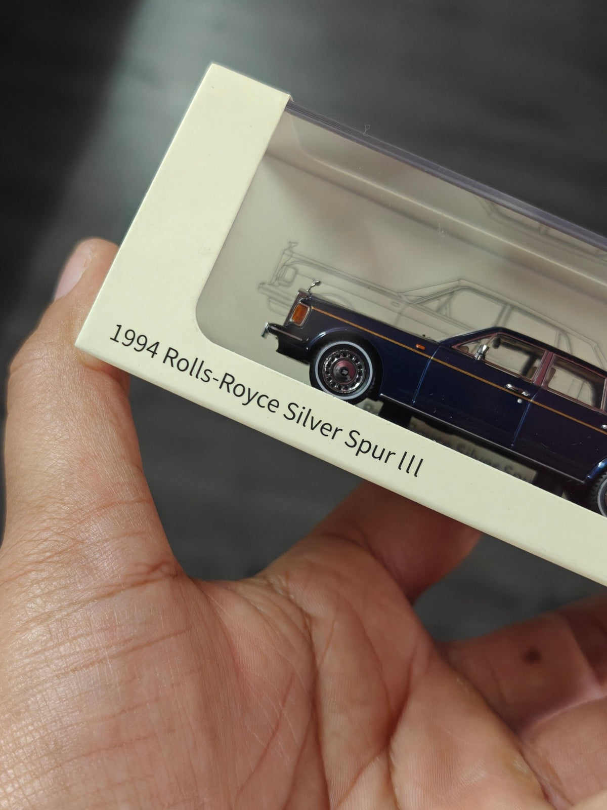 GFCC 1994 Rolls-Royce Silver Spur III - Blue (Open Box) - Kinder Logs