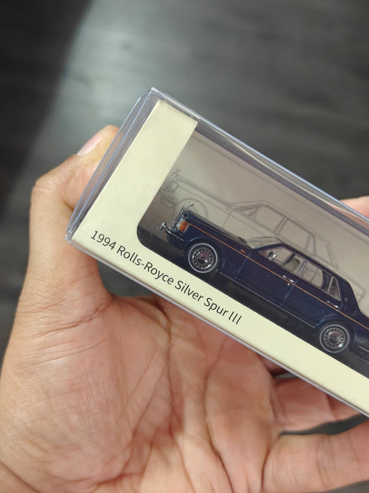 GFCC 1994 Rolls-Royce Silver Spur III - Blue (Open Box) - Kinder Logs