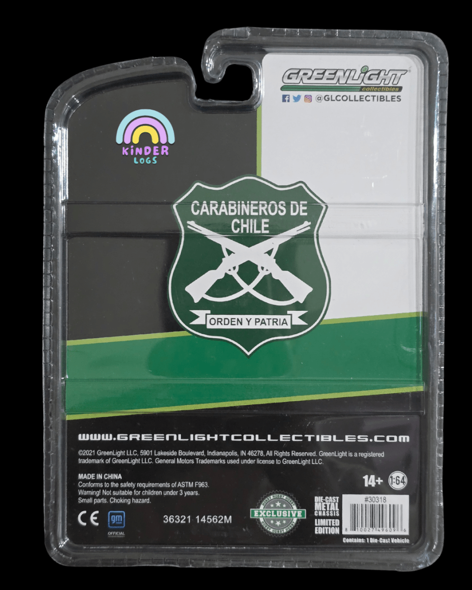 Greenlight 2021 Chevrolet Silverado LT Trail Boss Z71 (Exclusive) - Kinder Logs