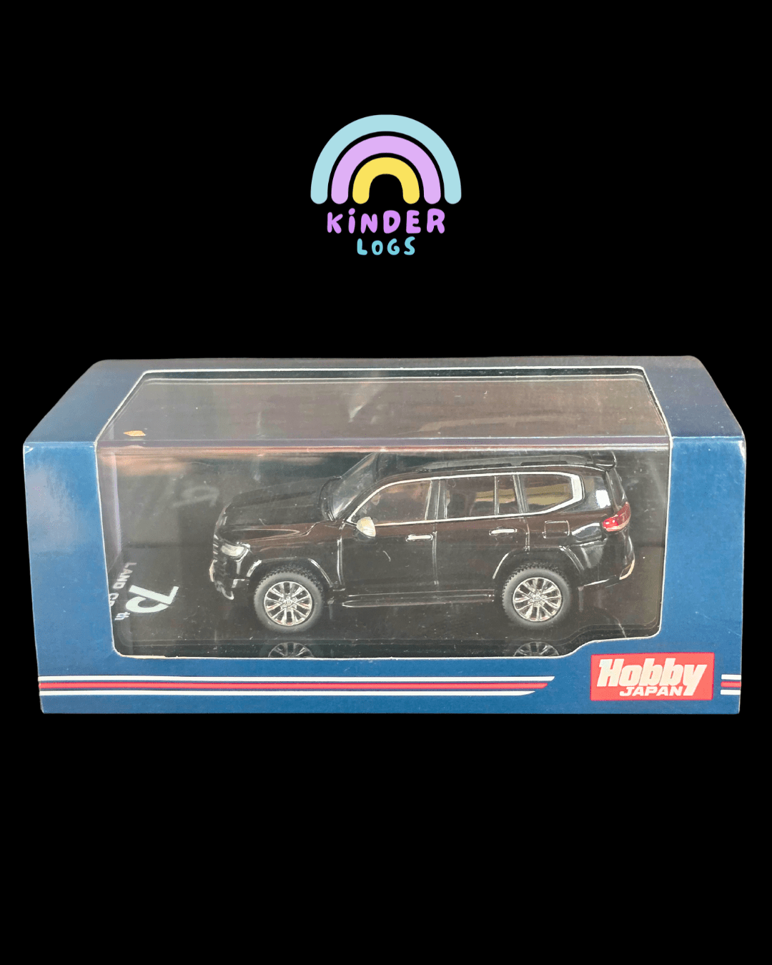 Hobby Japan 70th Toyota Land Cruiser ZX JA300W (Black) - Kinder Logs