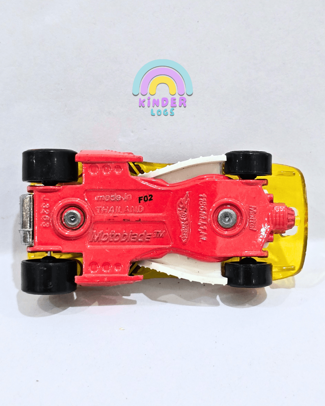 Hot Wheel Motoblade - 2013 Casting (Used Car) - Kinder Logs