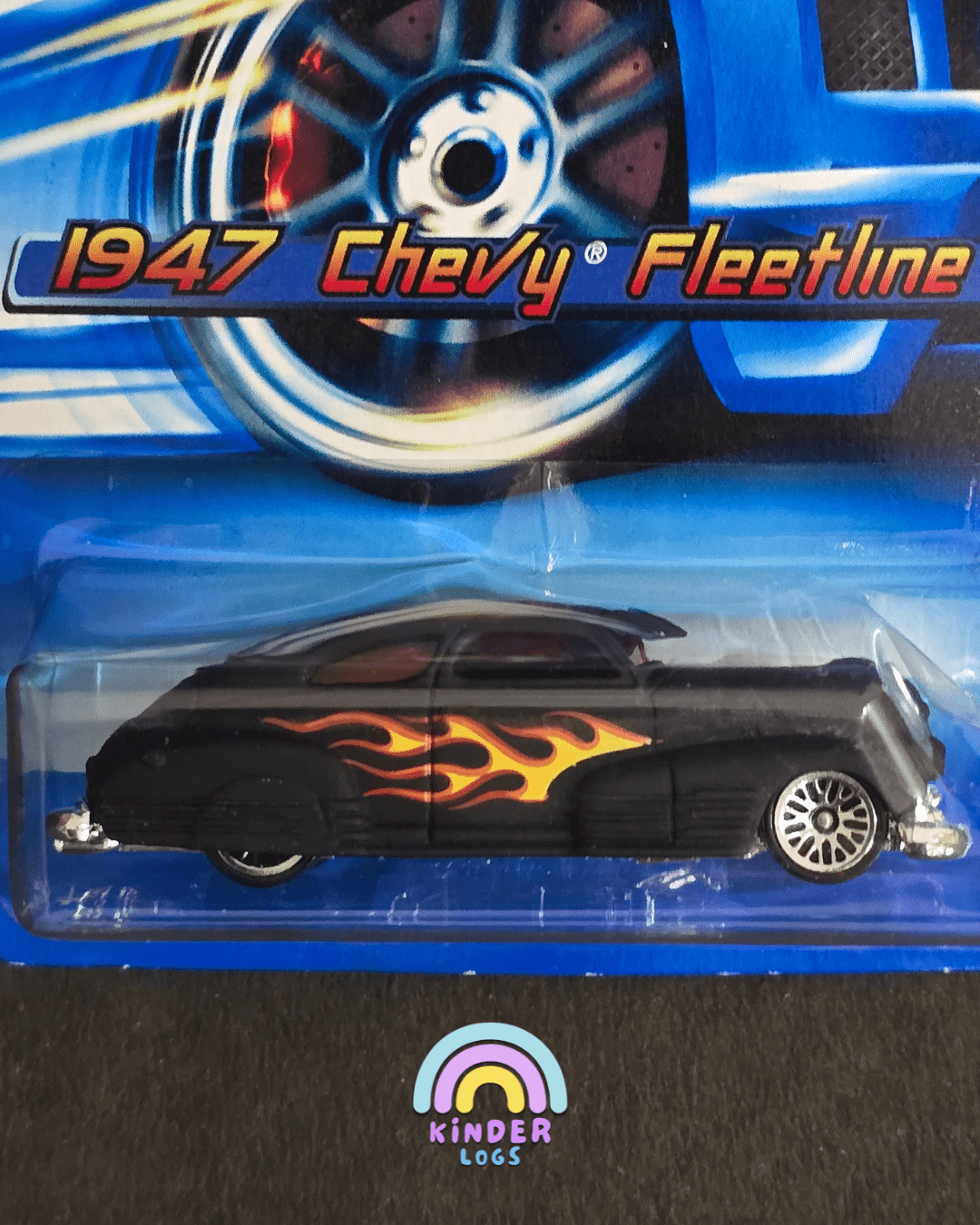 Hot Wheels 1947 Chevy Fleetline - Collector No. 159 - Kinder Logs