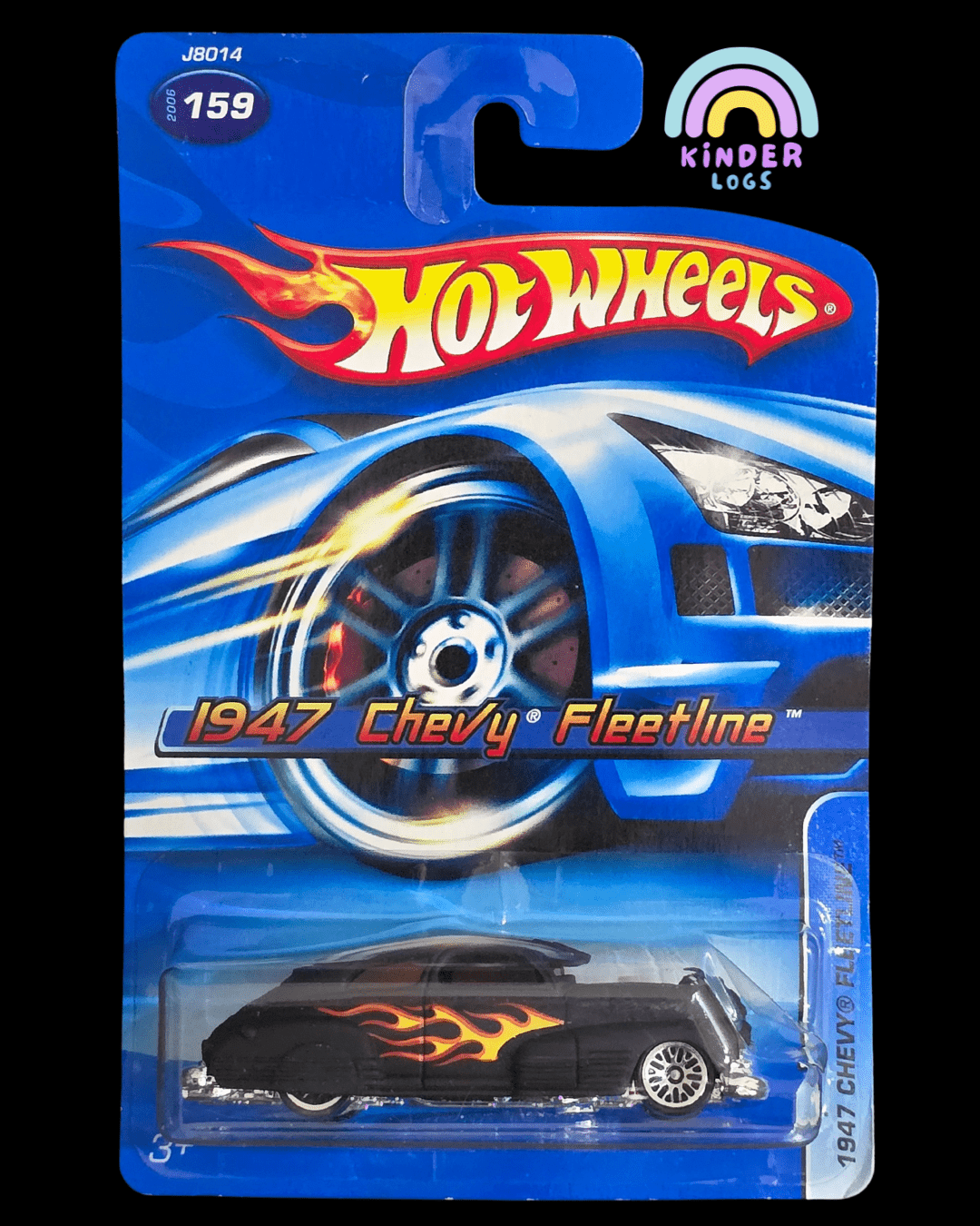 Hot Wheels 1947 Chevy Fleetline - Collector No. 159 - Kinder Logs