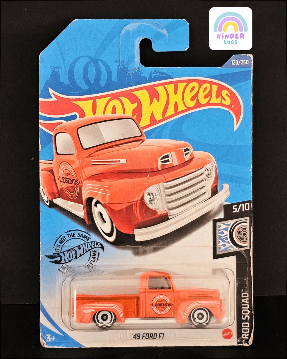 Hot Wheels 1949 Ford F1 - Rod Squad - Kinder Logs
