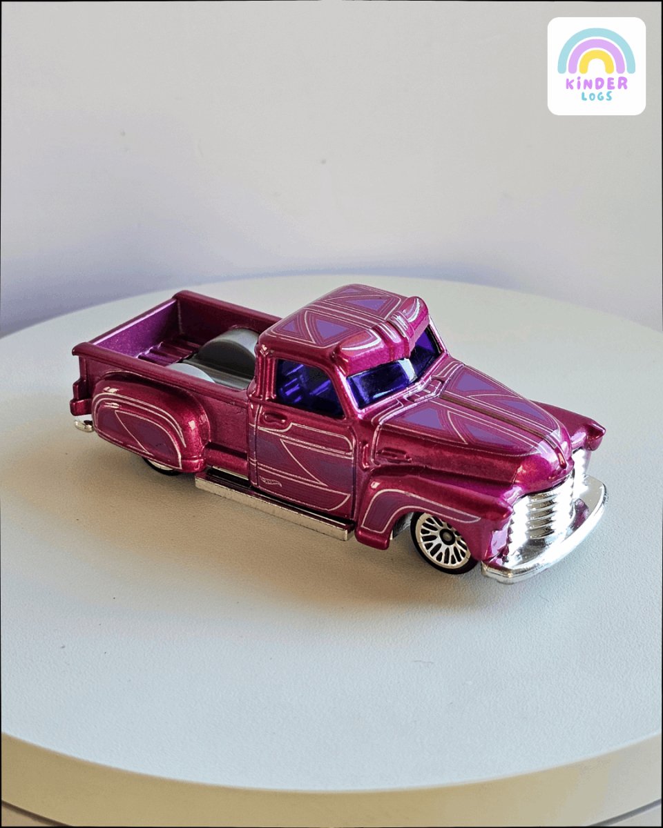 Hot Wheels 1950 Chevrolet 3100 Lowrider (Uncarded) - Kinder Logs