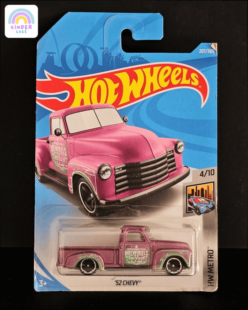 Hot Wheels 1952 Chevrolet Pickup Truck - Kinder Logs