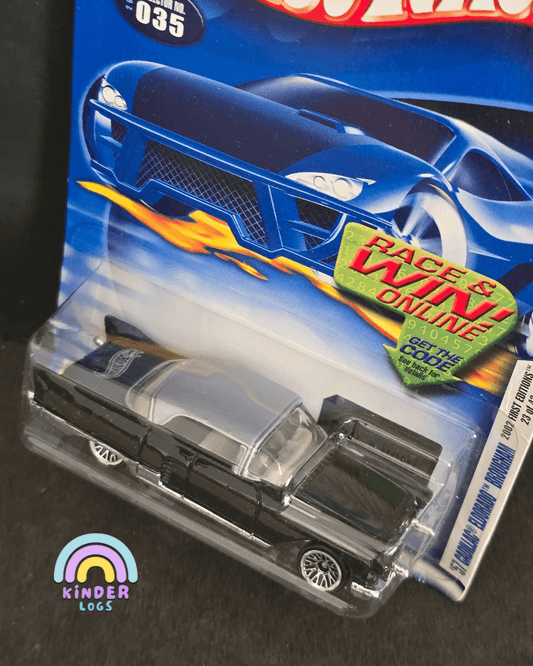 Hot Wheels 1957 Cadillac Eldorado Brougham - Collector No. 035 - Kinder Logs