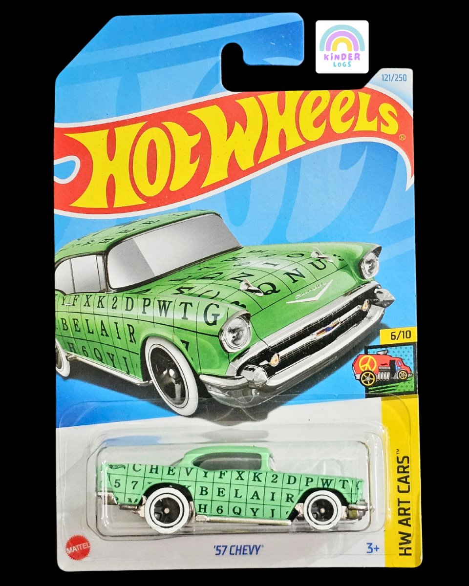 Hot Wheels 1957 Chevy HW Art Cars Buy at Kinder Logs in India