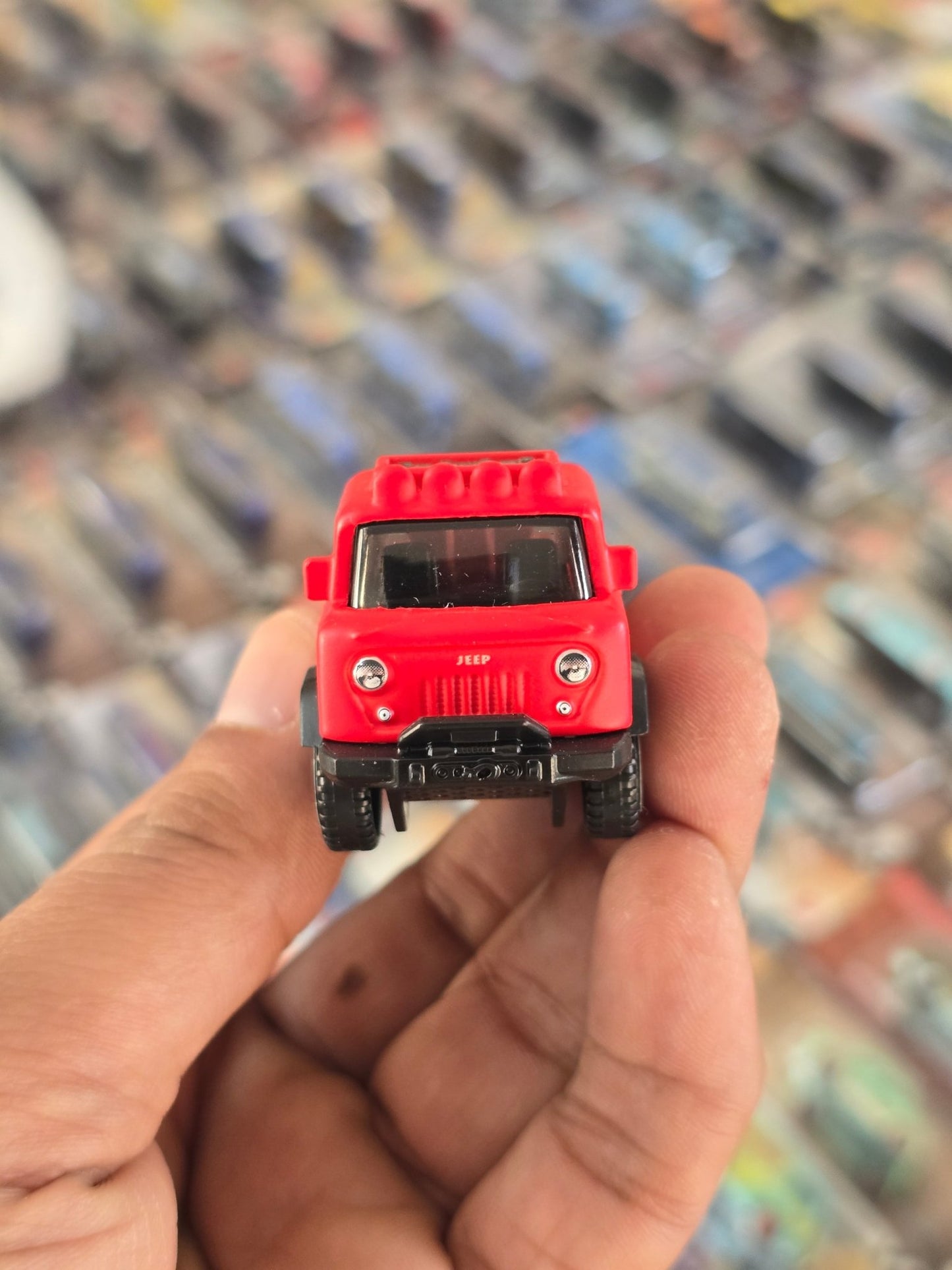 Hot Wheels 1957 Jeep FC - Red (Uncarded) - Kinder Logs