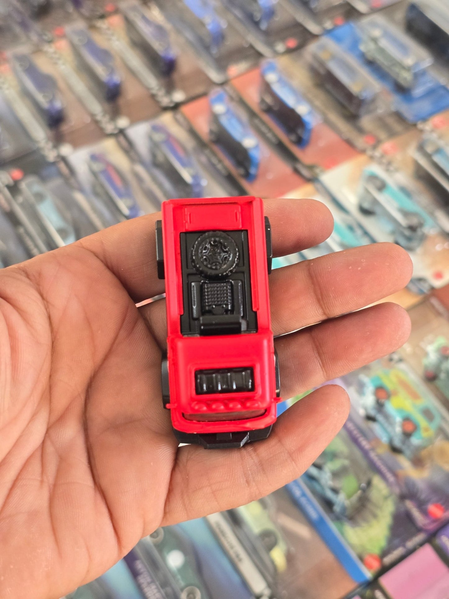 Hot Wheels 1957 Jeep FC - Red (Uncarded) - Kinder Logs