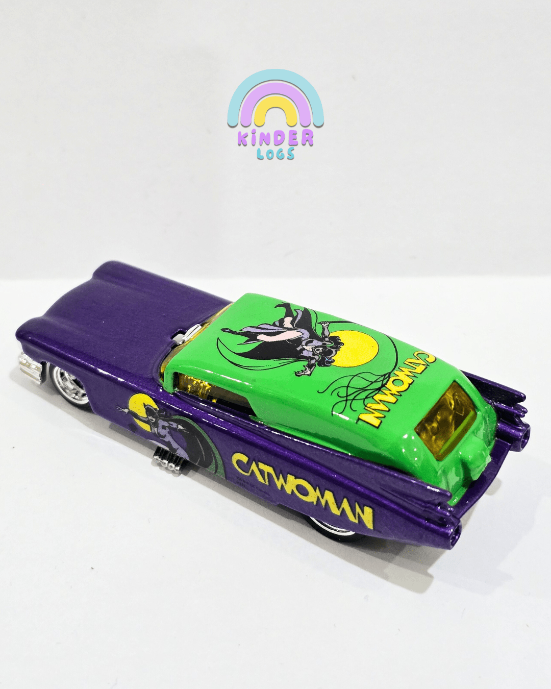 Hot Wheels 1959 Custom Cadillac Wagon 'Catwoman' (Uncarded) - Kinder Logs