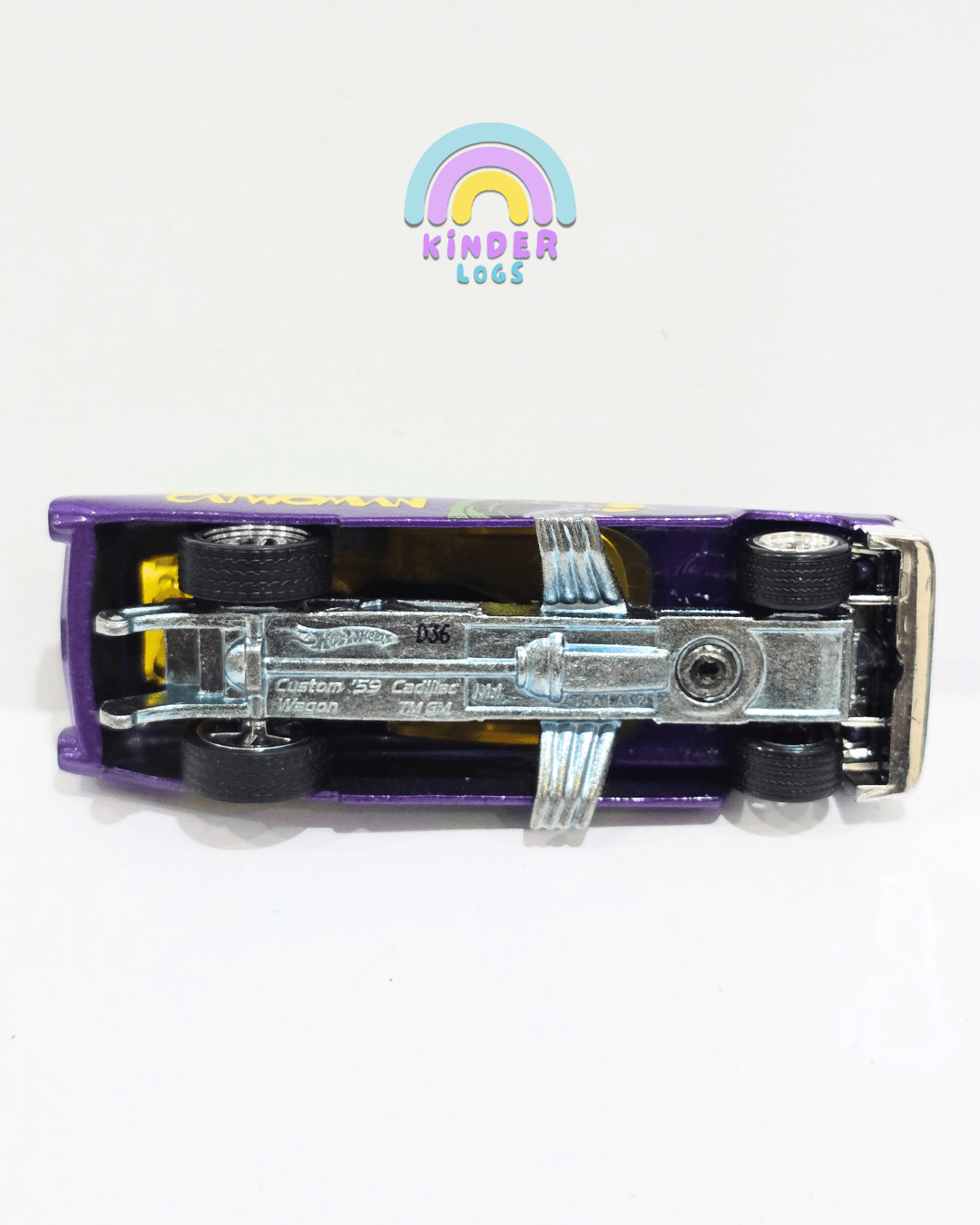 Hot Wheels 1959 Custom Cadillac Wagon 'Catwoman' (Uncarded) - Kinder Logs