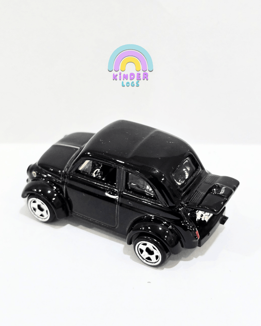 Hot Wheels 1960s Fiat 500 D Modificado - Black (Uncarded) - Kinder Logs