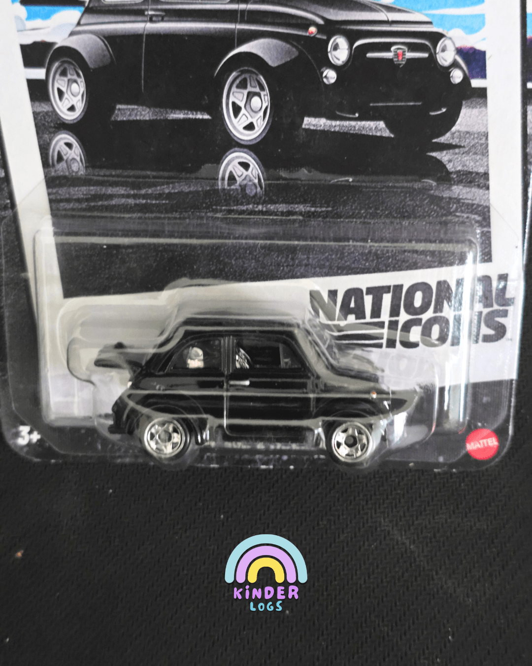 Hot Wheels 1960s Fiat 500 D Modificado - National Icons (Imported) - Kinder Logs