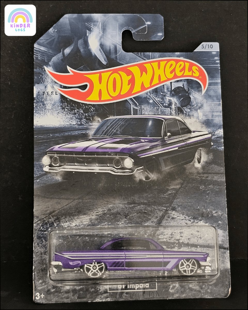 Hot Wheels 1961 Chevrolet Impala (Very Rare) - Kinder Logs
