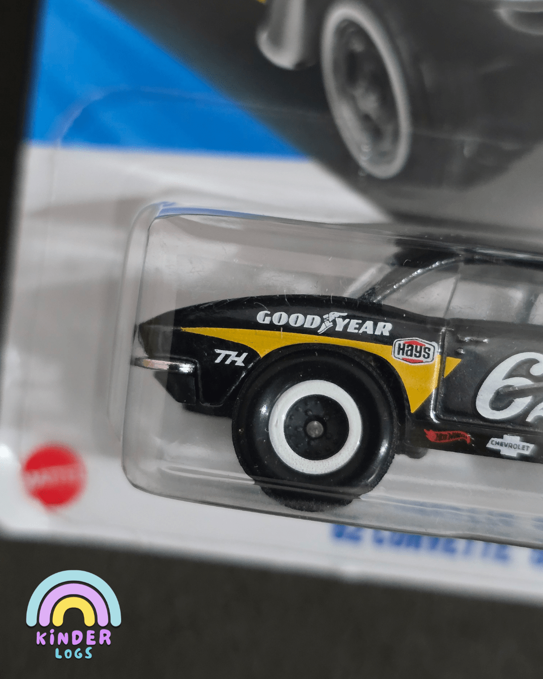 Hot Wheels 1962 Corvette Gasser Super Treasure Hunt (STH) - Kinder Logs