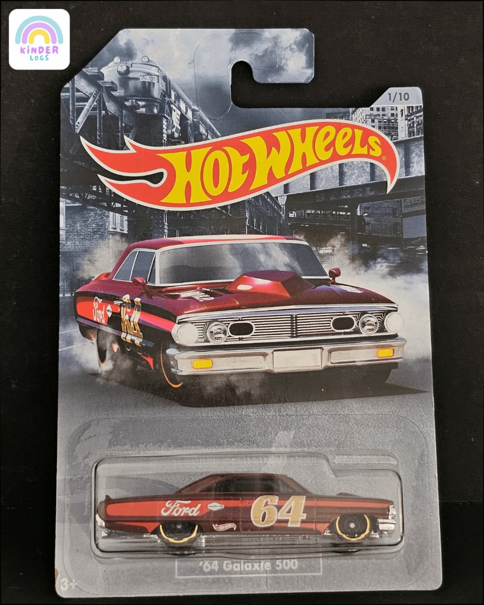 Hot Wheels 1964 Ford Galaxie 500 - Rare Find - Kinder Logs