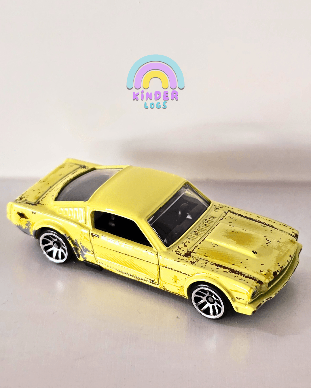 Hot Wheels 1965 Ford Mustang 2+2 Fastback - Vintage Club (Uncarded - New) - Kinder Logs